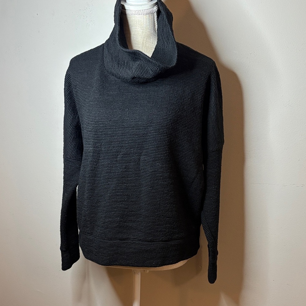 Banana Republic Charcoal Cowl Neck Sweater